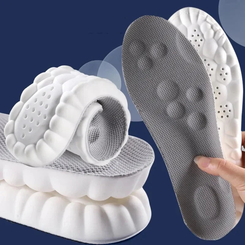 CloudWalk 4D – Massage Insoles for All-Day Comfort!