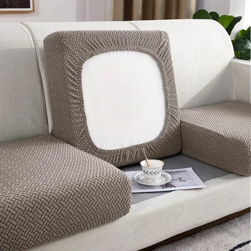 Premium Stretch Velvet Sofa Cover – Washable, Non-Slip, Pet & Kid Friendly