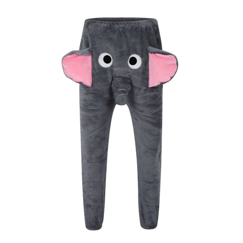 Women Pants Autumn Winter Funny Cute Couple Pajama Pants Squeeze