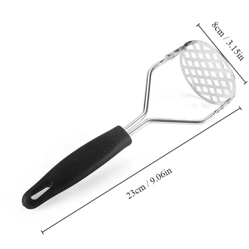 1pc Stainless Steel Manual Potato Ricer Garlic Masher Creative