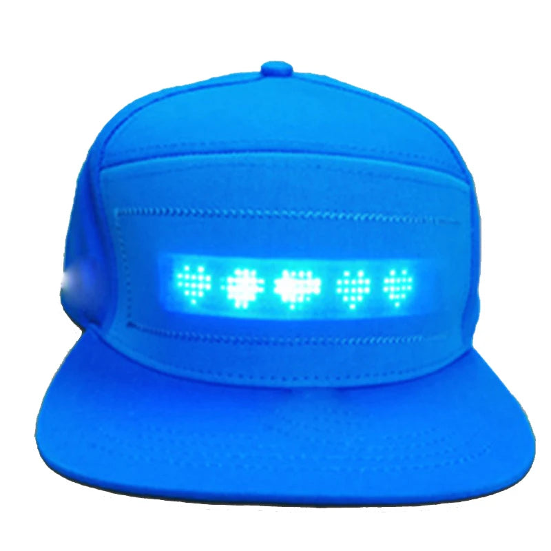 Glow-in-the-Dark LED Cap – Stand Out at Concerts & Parties!