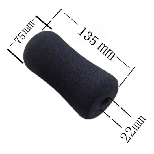 2PCS New Foot Foam Pads Black Foam Rollers Replacement For Leg