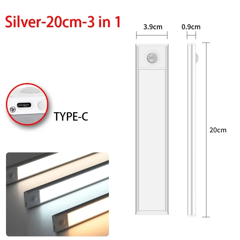 Flexible Motion Sensor LED Strip for Home Lighting