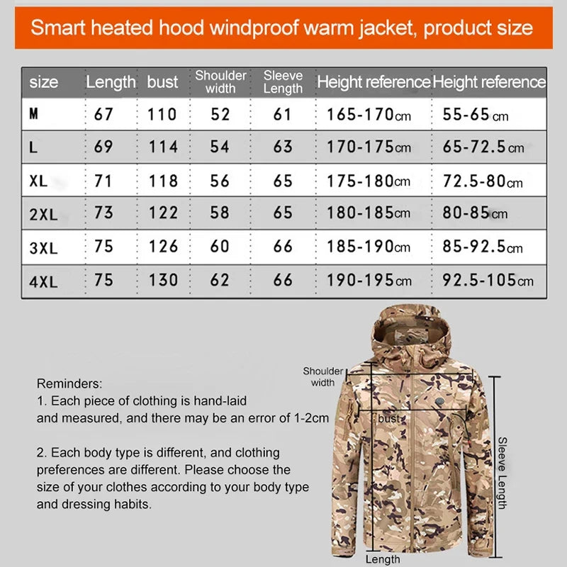 Stay Warm, Hunt Longer – Ultimate Heated Hunting Jacket HEROBIKER Official Store