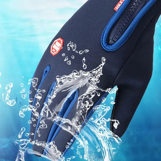 Winter Thermal Warm Full Finger Gloves Touchscreen Unisex for Outdoor AliExpress