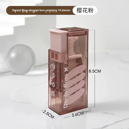 Travel 10-pack portable automatic dental floss box disposable dental AliExpress