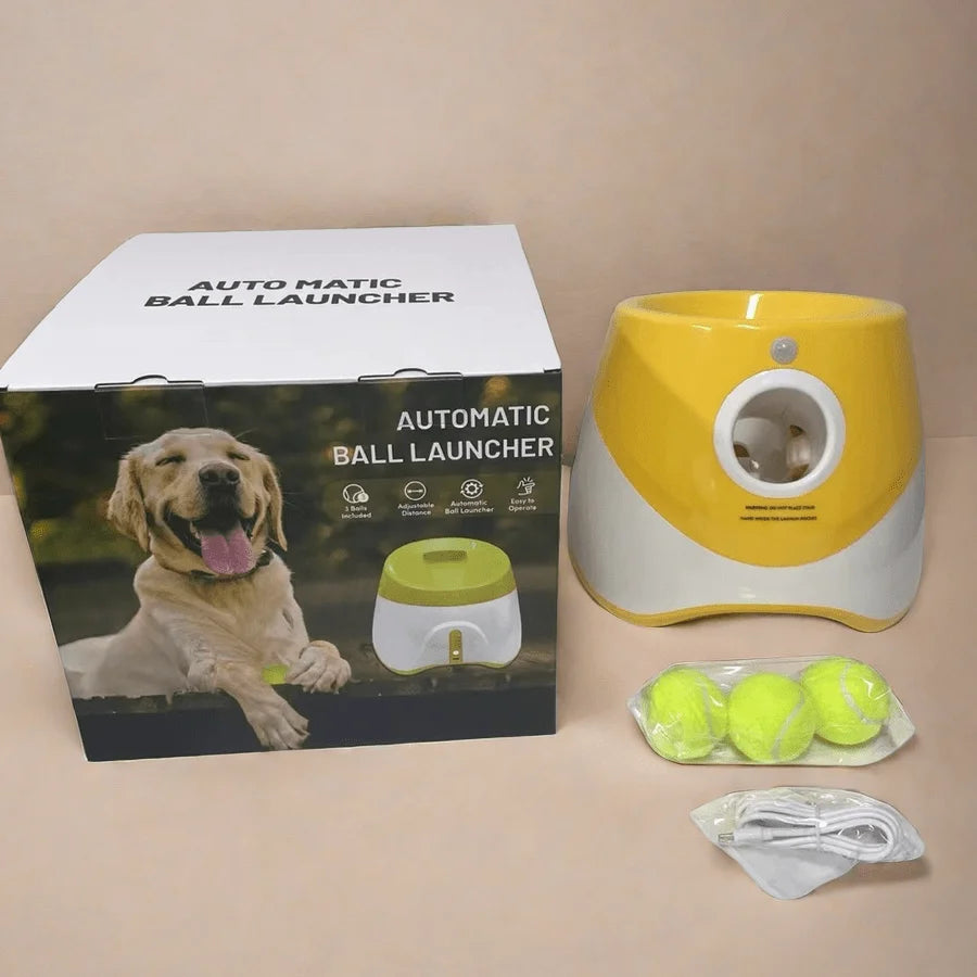Automatic Dog Launcher for Interactive Play