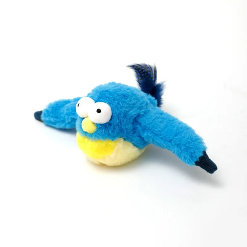 Interactive Cat Toys Rechargeable Flying Bird Cat Toy Chirping