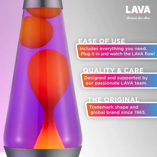Lámpara de lava GlowFlow™ 🌋 — La magia de una luz ambiental fascinante