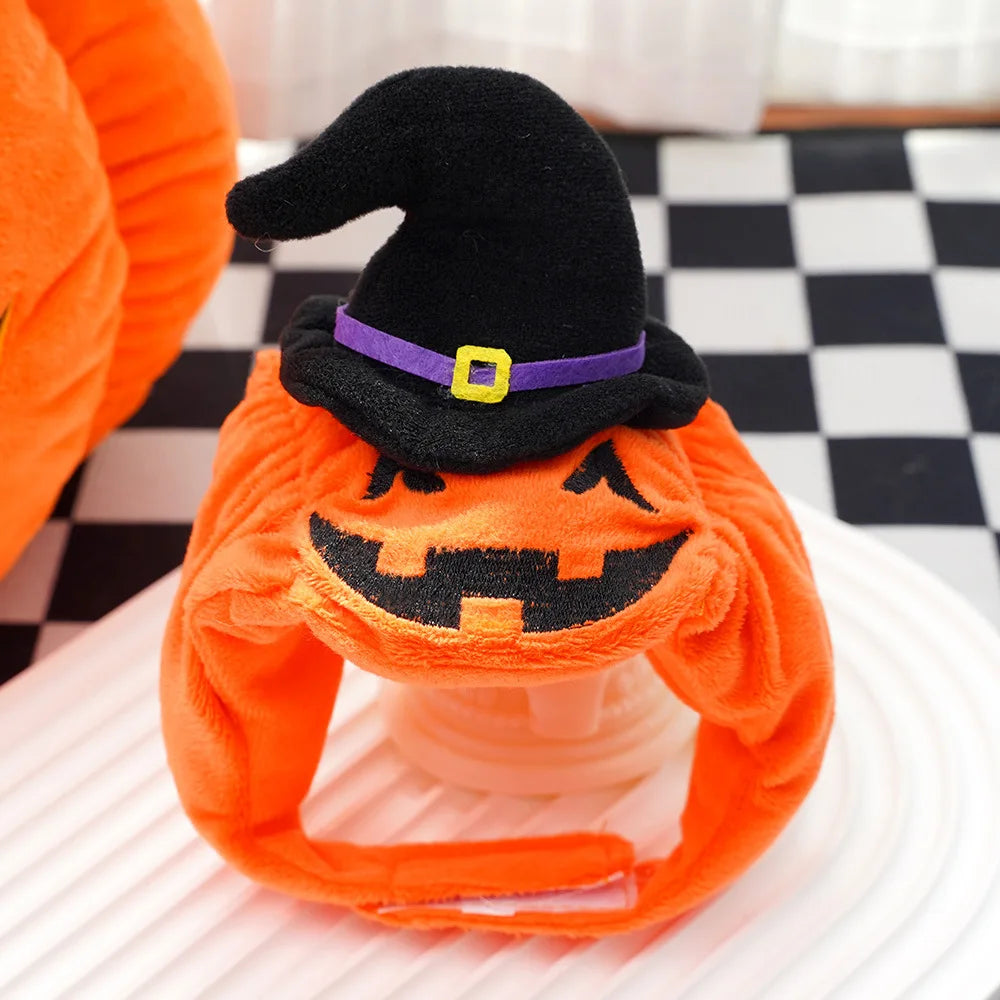 Pet Pumpkin Costume, Dog Funny Halloween Hat Cloth Suit, Adjustabe Cosplay Party Apparel for Cat Kitten Puppy South Bay Evans General Store