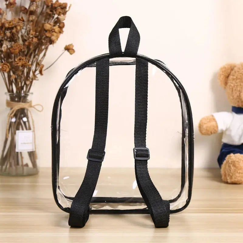 Student Universal Waterproof Schoolbag Backpack Transparent Large Capacity CJDropshipping