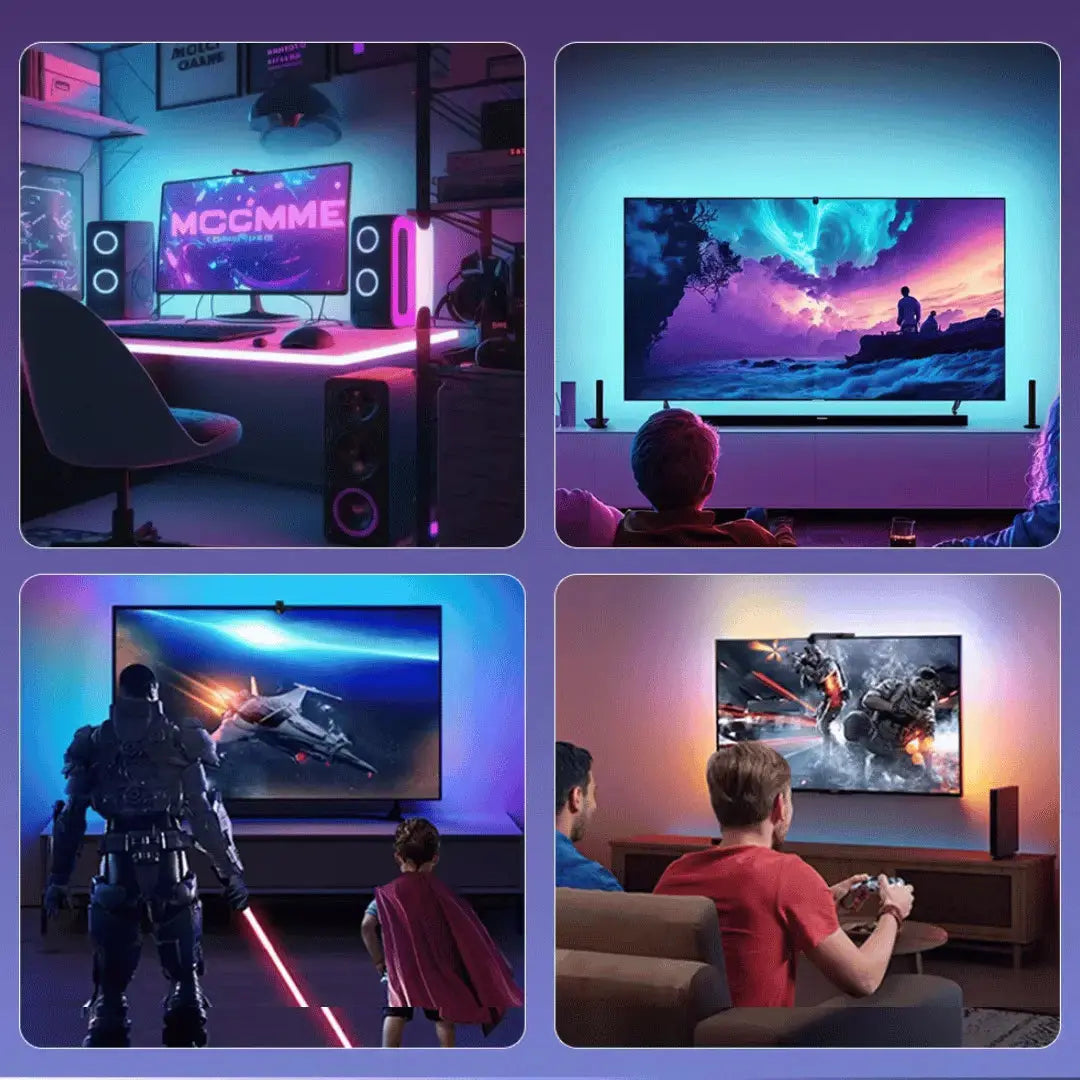 TV LED Syncing Backlight Excellux Global Store