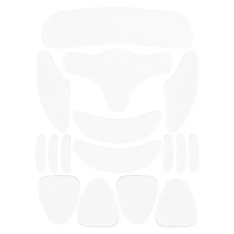 16-Piece Set Anti-Wrinkle Stickers Women Reusable Silicone Removal Sticker Face Forehead Neck Pad Aging Skin Lifting Care Patch