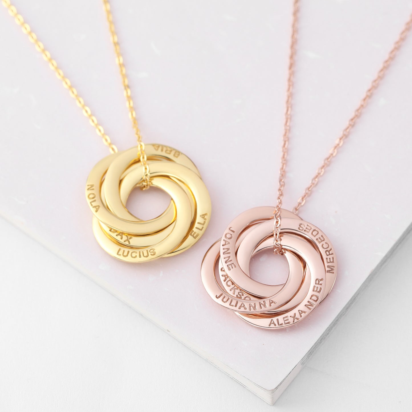 View details for Children Name Necklace, Personalized Grandma Gift, Family Necklace