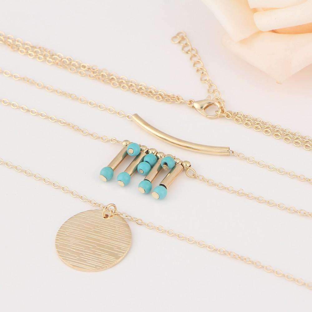 View details for Turquoise Multilayer Necklace Turquoise Multilayer Necklace