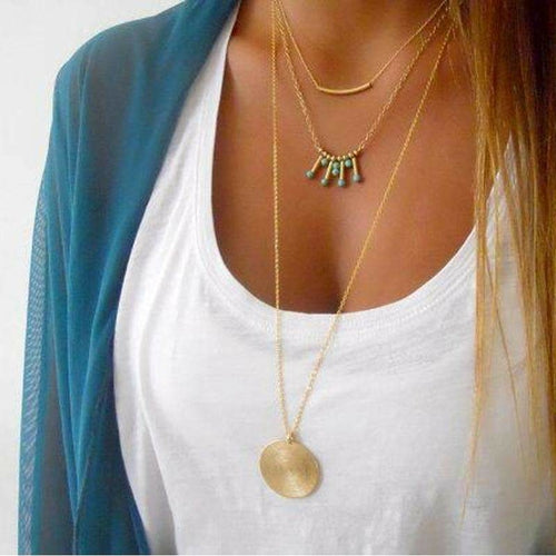 View details for Turquoise Multilayer Necklace Turquoise Multilayer Necklace
