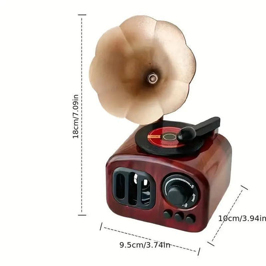 Vintage Radio Design Music Box, 1 Count Classic Retro Radio Shaped Music Box, Home Decor Ornament, Gift for Wife, Daughter, Mother, Father, Son