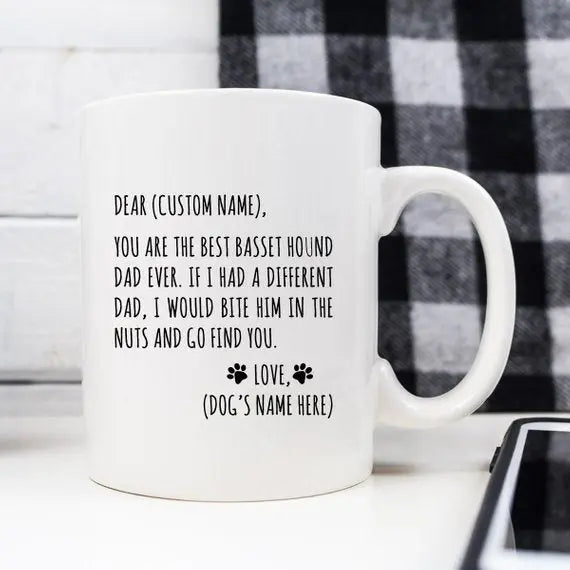 View details for Basset Hound Gifts for Basset Hound Dad Basset Basset