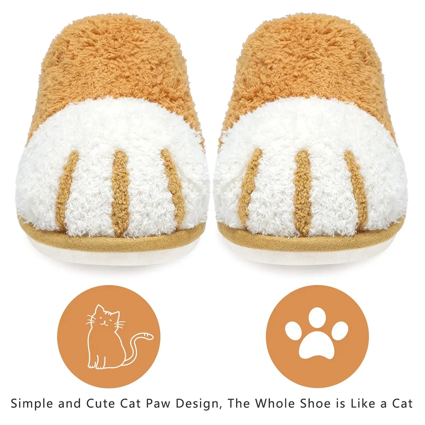 Cozy Cat Paw House Slippers South Bay Evans General Store