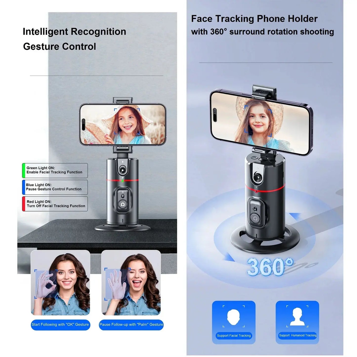 View details for Smart Face Tracking Tripod Holder Smart Face Tracking Tripod Holder