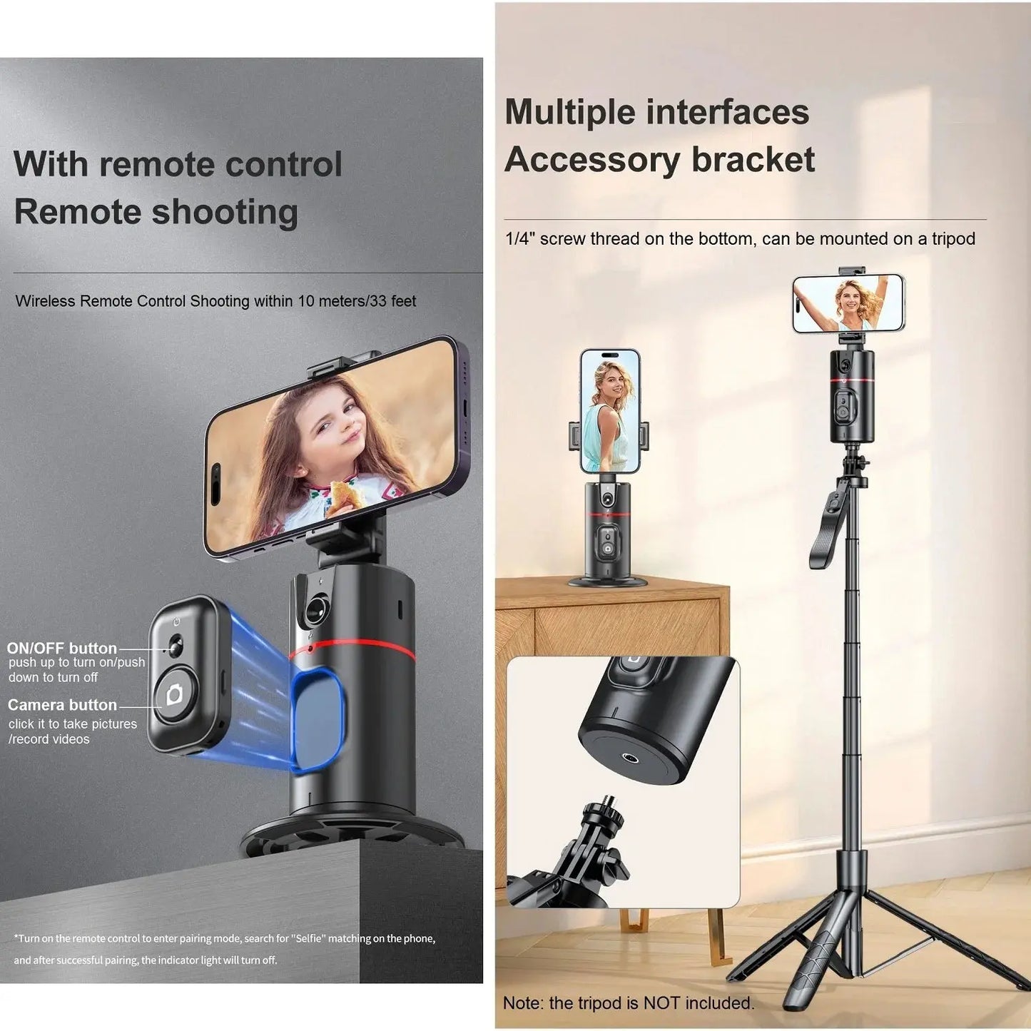 View details for Smart Face Tracking Tripod Holder Smart Face Tracking Tripod Holder