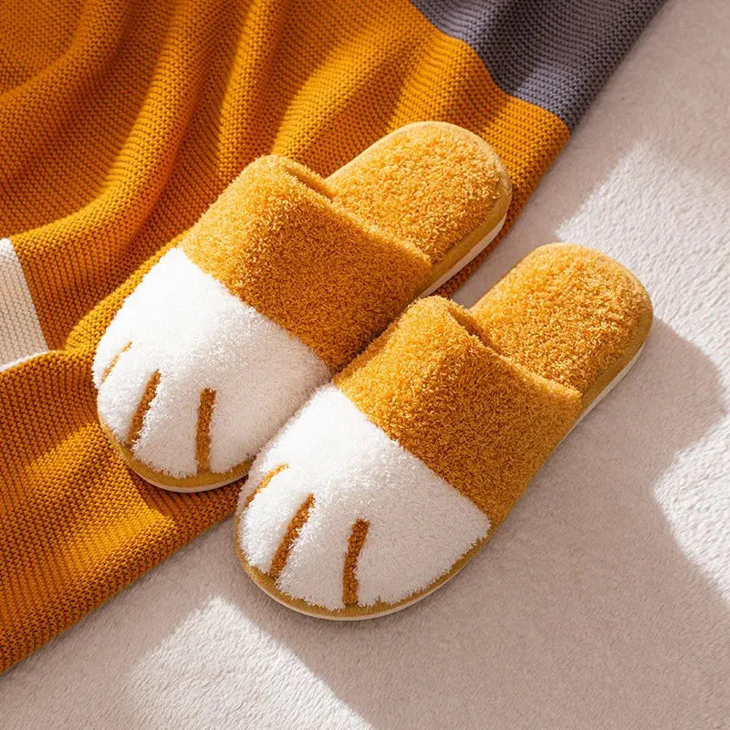 Cozy Cat Paw House Slippers South Bay Evans General Store