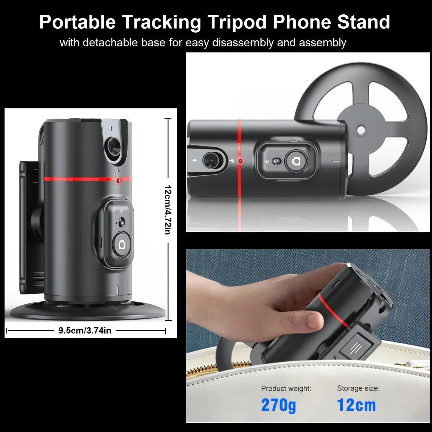View details for Smart Face Tracking Tripod Holder Smart Face Tracking Tripod Holder