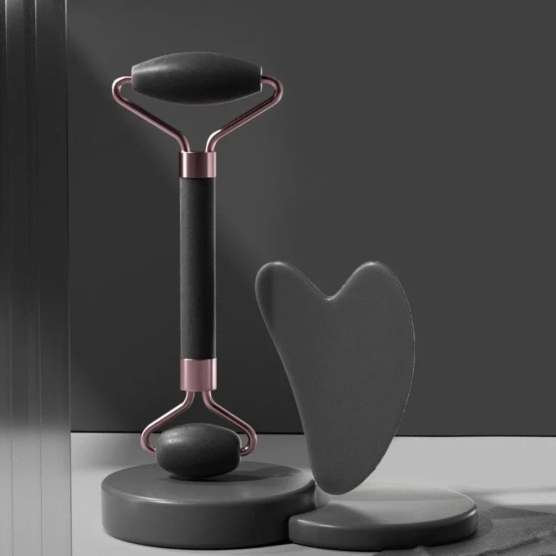 Face Roller & Gua Sha Tool For Skincare