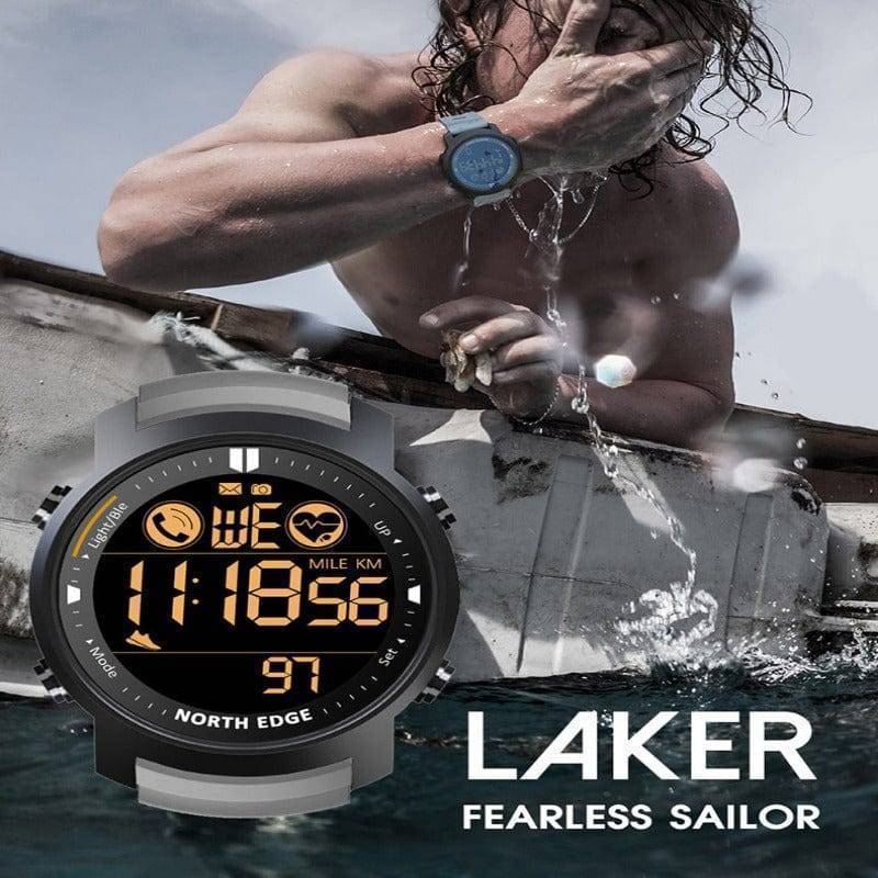 Rugged Military Smartwatch – Android & iOS Compatible