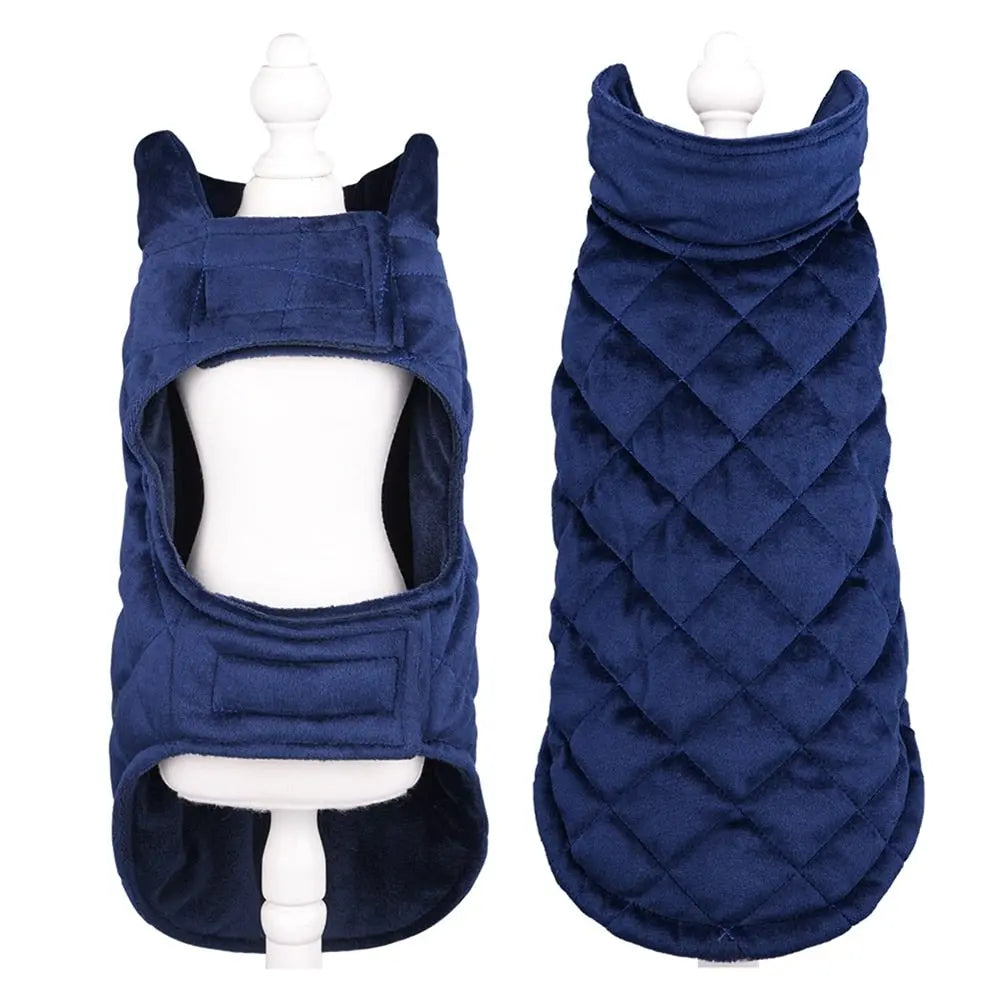 Dogs Winter Warm Vest Yellow Pandora