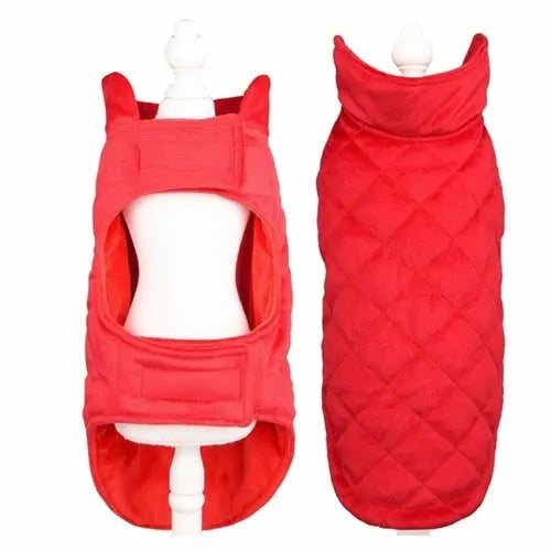 Dogs Winter Warm Vest Yellow Pandora