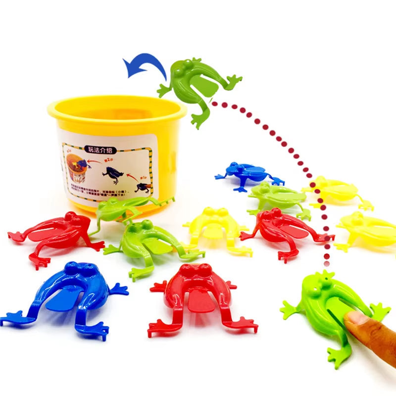 Juguetes Sensoriales de Ranas Saltarinas para Niños, Novedosos Juguetes Anti-estrés Surtidos para Niños, Regalo de Cumpleaños, Recuerdos de Fiesta, 10-20 Piezas