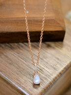 View details for Moonstone Teardrop Pendant Necklace Moonstone Teardrop Pendant Necklace