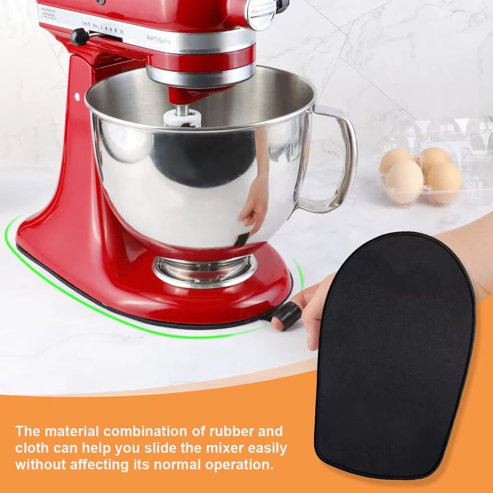 Mixer Mover Sliding Mats for Kitchen Aid Stand Mixer Slider Mat Pad Kitchen Appliance Slide Mats Pads Compatible with Kitchenaid