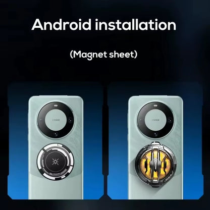 Gaming for PUBG Mobile Phone Cooler Universal Magnetic Cooling Fan Case Radiator for Xiaomi Iphone Samsung Portable Gamer Cool