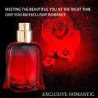 50Ml Midnight Rose Perfume, Long Lasting Women'S Perfume, Elegant Fragrance for Women, Gift for Girlfriend, Women'S Perfume for Daily Wear, Cosmetics