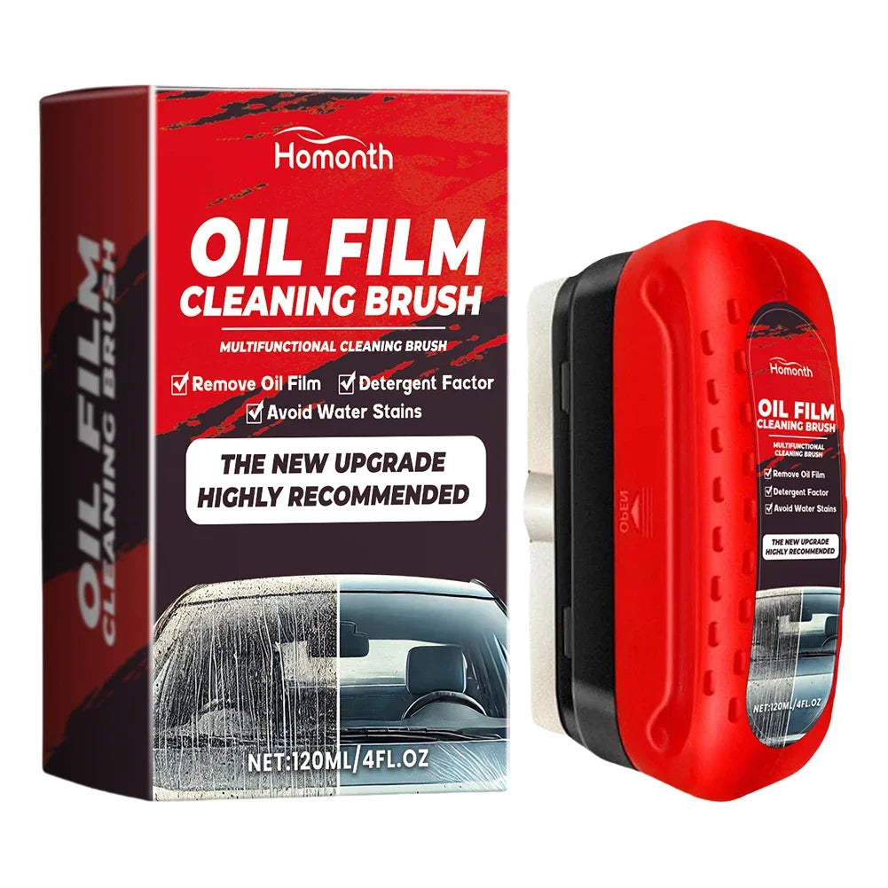 Glass Cleaning Board Universal Glass Cleaning Wipe Board Cleaning Glass Brush for Car Windshield Oil Film Cleaner Glass Coating