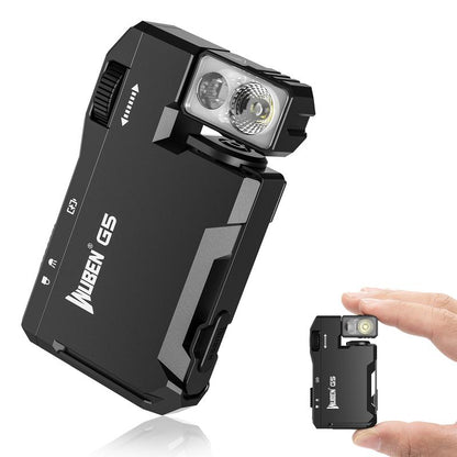【Debut Product】Wuben G5 Pocket-Sized LED Light - 400LM Brightness, USB-C, Magnetic Clip, Great for Gear Bag, Repairs, Backpacking