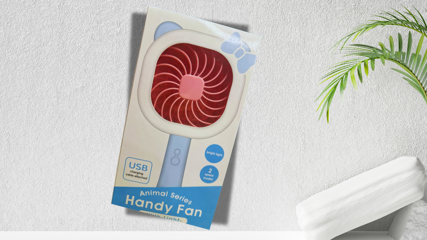 Hand Fan Wrist Hanging Portable Fan Night Light USB Rechargeable Fans for Children Electronic Industry Store