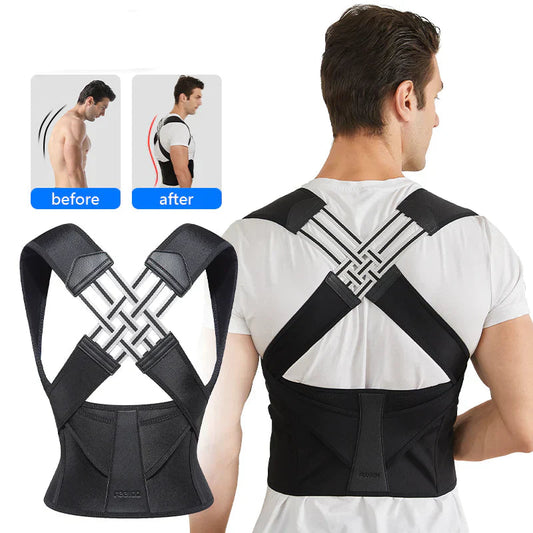 Unisex Adjustable Posture Corrector Belt BD Makeup 888 Store
