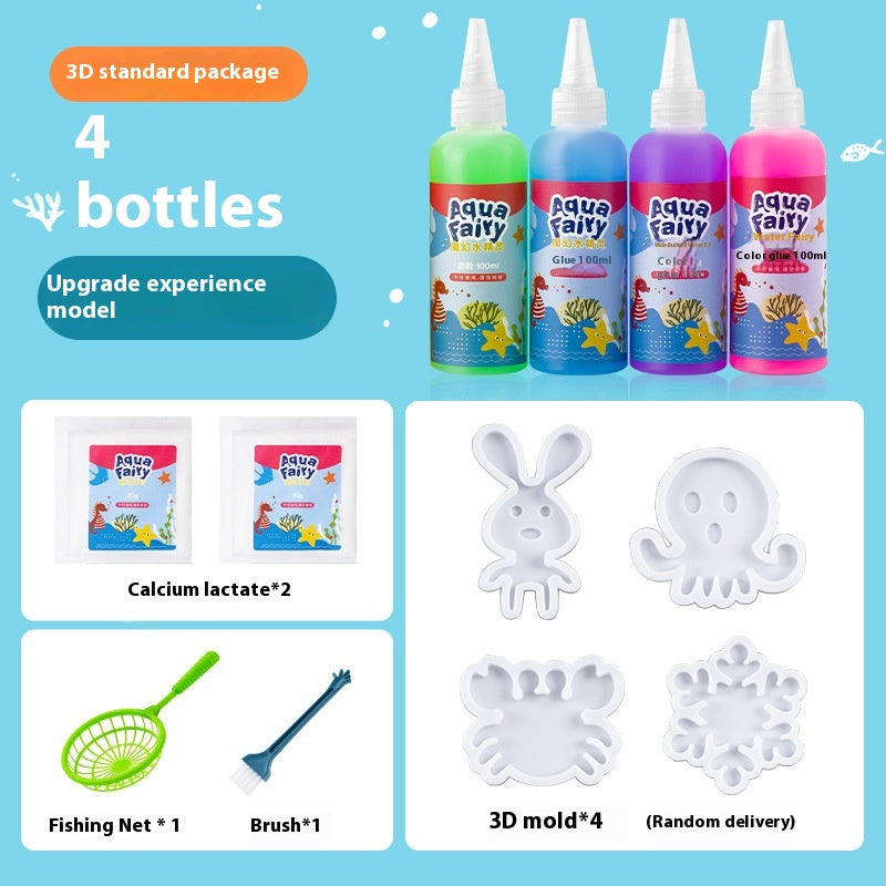 Children's Puzzle Diy Bottle