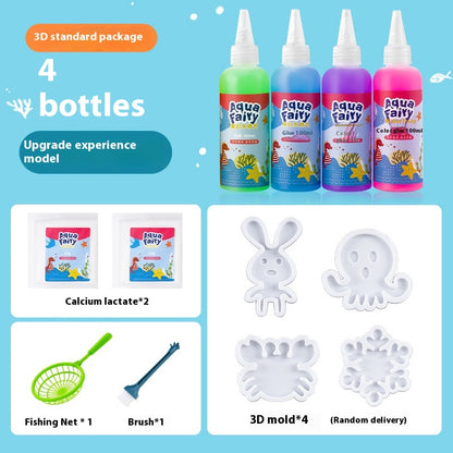 Children's Puzzle Diy Bottle
