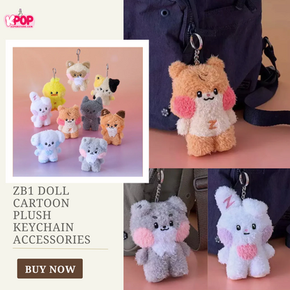 ZB1 Doll Cartoon Plush Keychain Accessories Shop1103683370 Store
