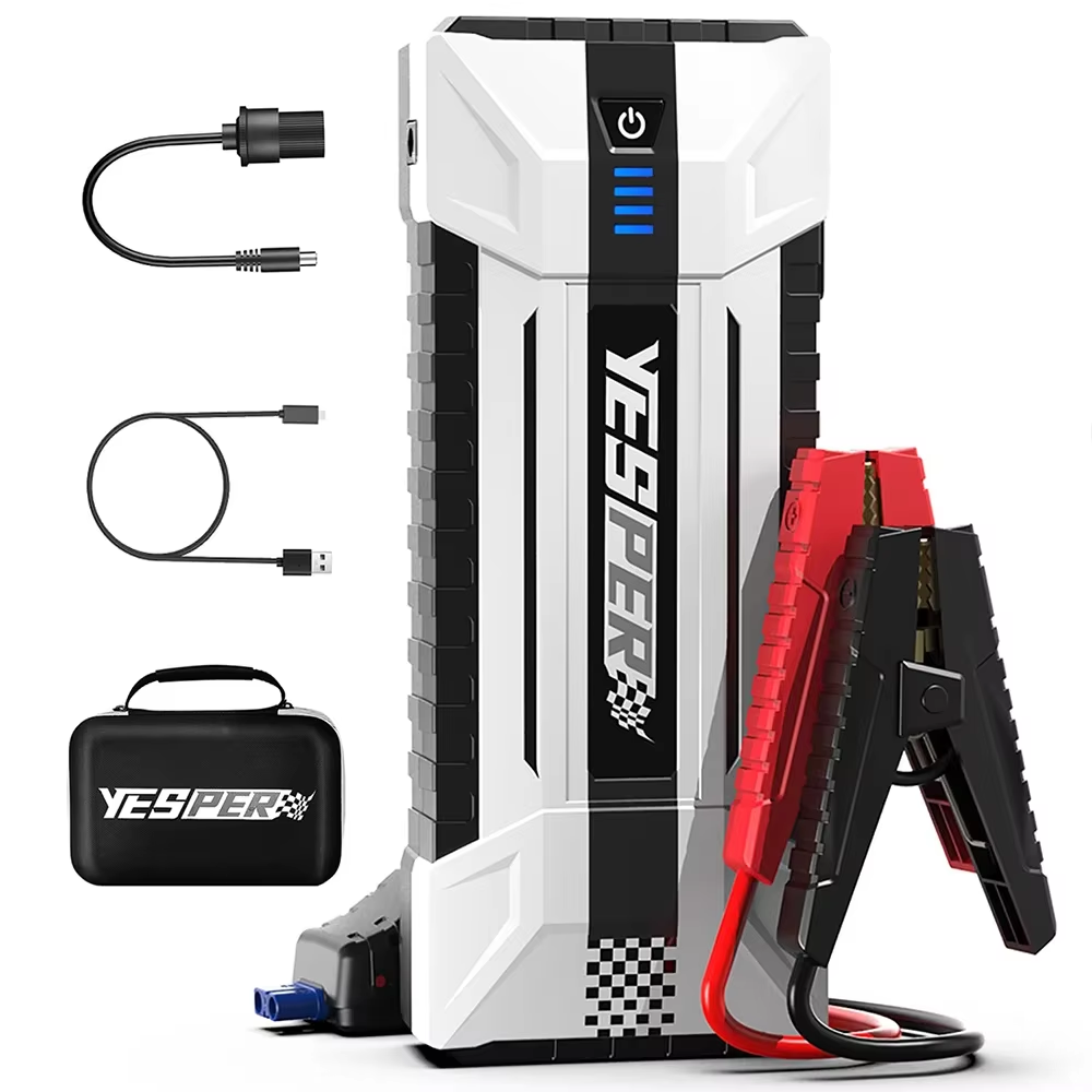 YESPER Car Jump Box ,4120A Peak Jump Box Starter For Car,ALL Gas and Up to 10.0L Diesel Engine, Powerful 12V Jump Pack With Power Bank/Quick Charge/LED Light YESPER STORE Store