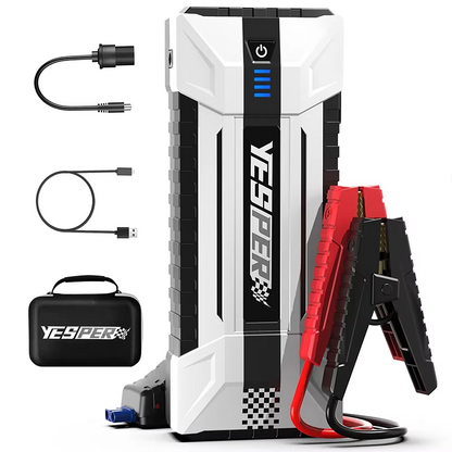 YESPER Car Jump Box ,4120A Peak Jump Box Starter For Car,ALL Gas and Up to 10.0L Diesel Engine, Powerful 12V Jump Pack With Power Bank/Quick Charge/LED Light YESPER STORE Store