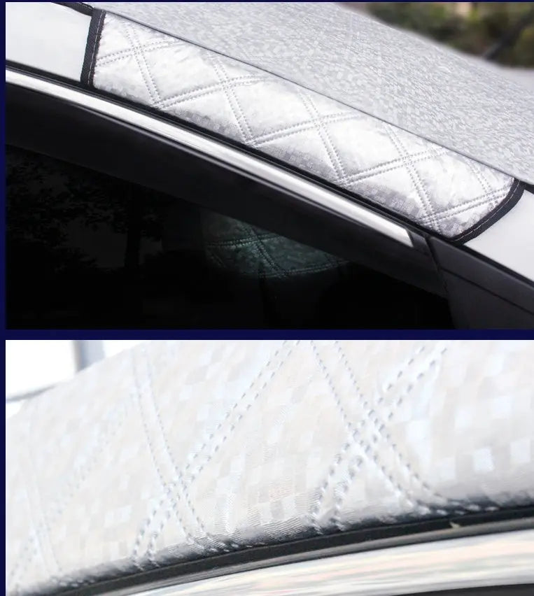 Flag Village Auto Tools Car snow block front windshield antifreeze cover winter front gear snowboard windshield snow cover frost guard ITIMPORT Oficjalny Store