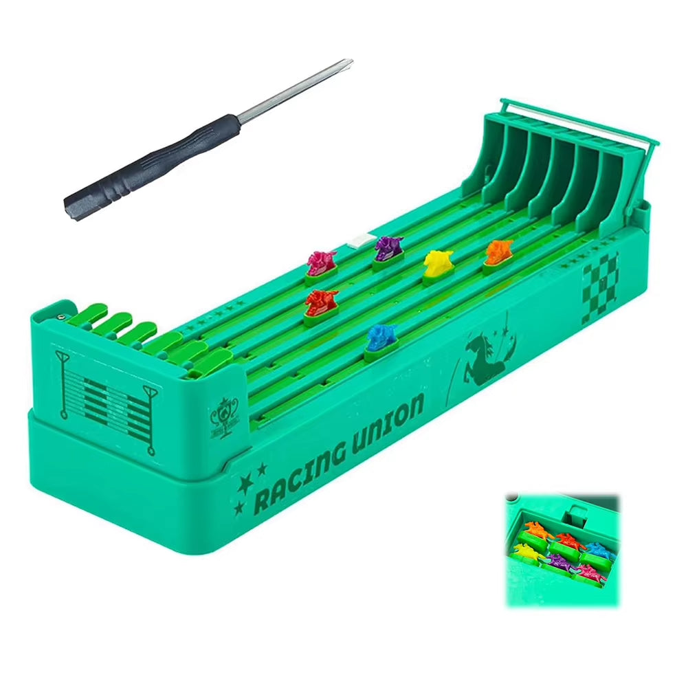 Classic Horse Racing Game Battery Powered Horse Race Board Game Desktop Game for Family Game Kids Adults Friends Interaction