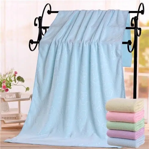 140X70CM Pet Bath Towel Oversized Microfiber Towel Strong Absorbing