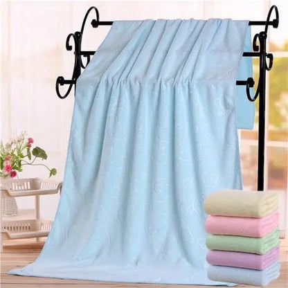 140X70CM Pet Bath Towel Oversized Microfiber Towel Strong Absorbing
