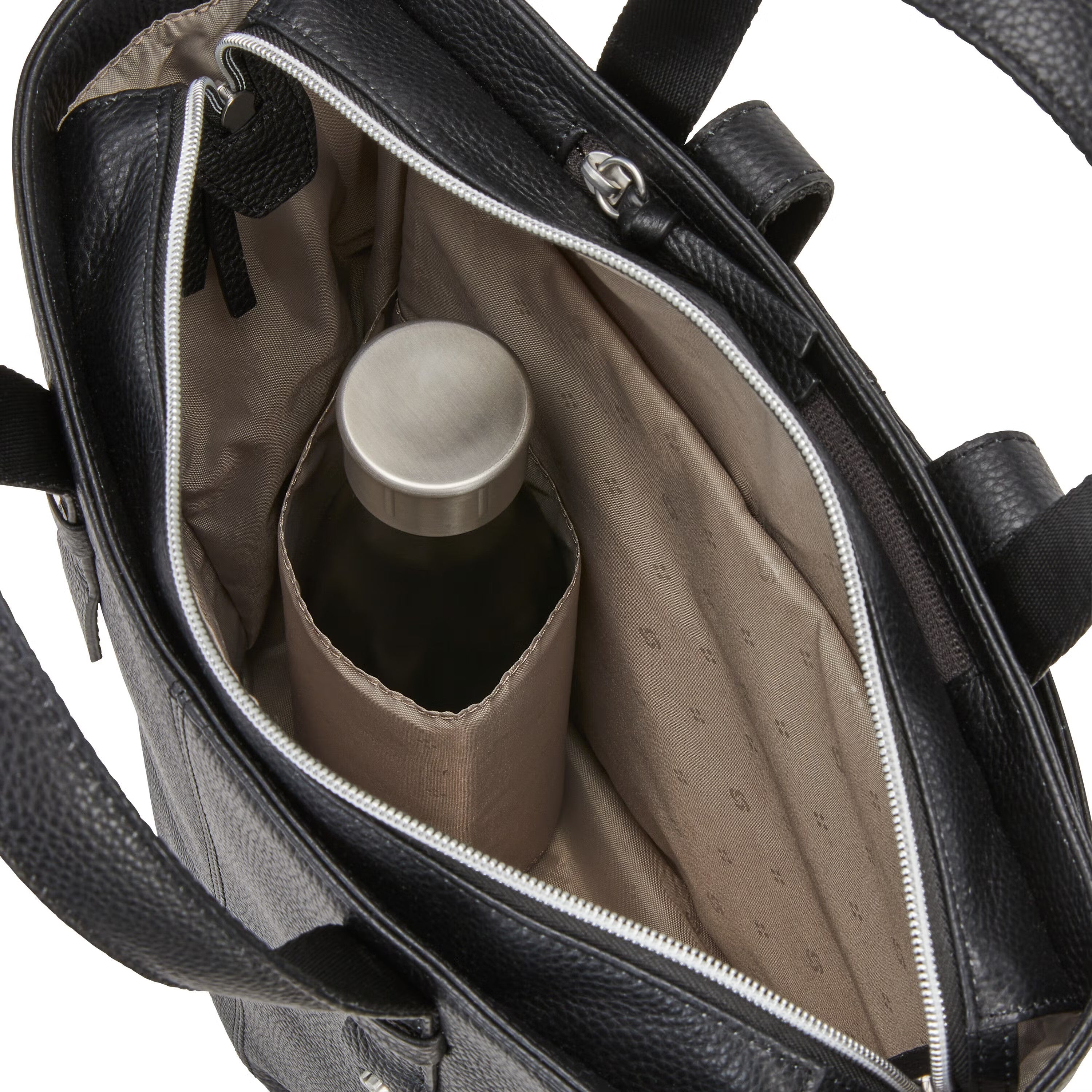 Samsonite Business Convertible Leather Backpack - Black All-in-One Store